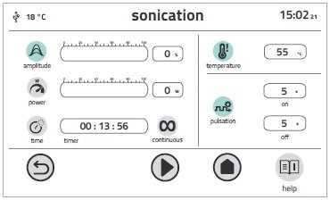 Samozřejmostí je zobrazení všech nastavených parametrů současně.